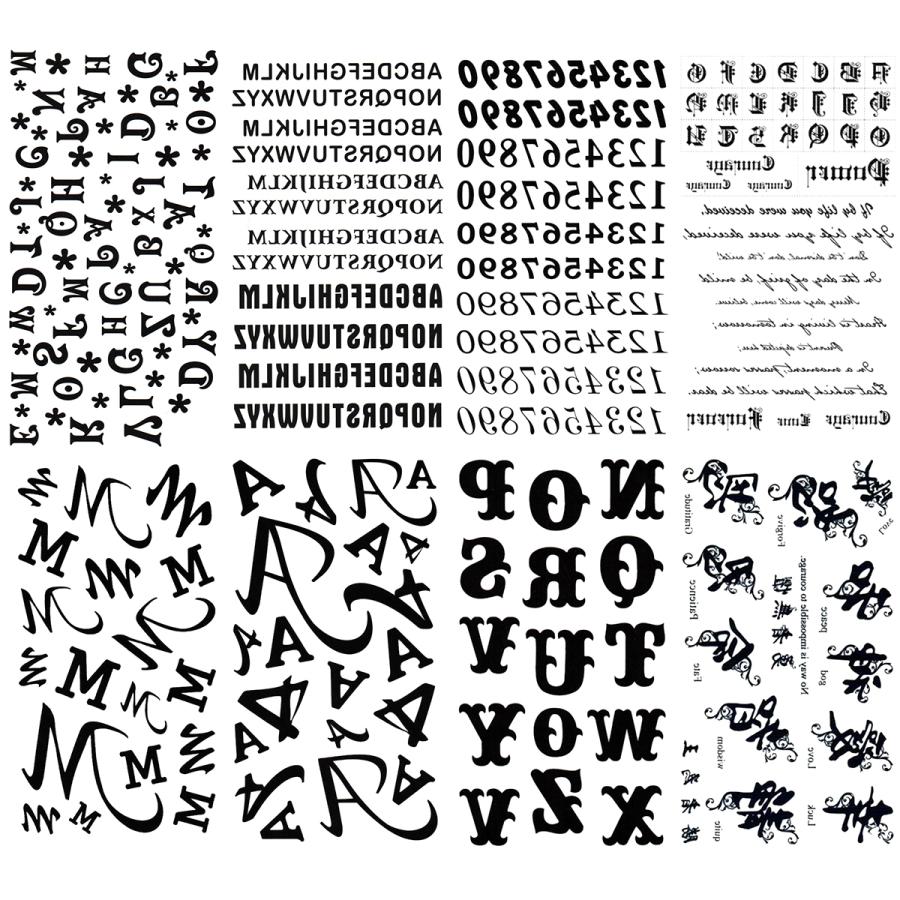 タトゥーシール 英文字 漢字 8種8枚set231 Set231 The Fantasy 通販 Yahoo ショッピング