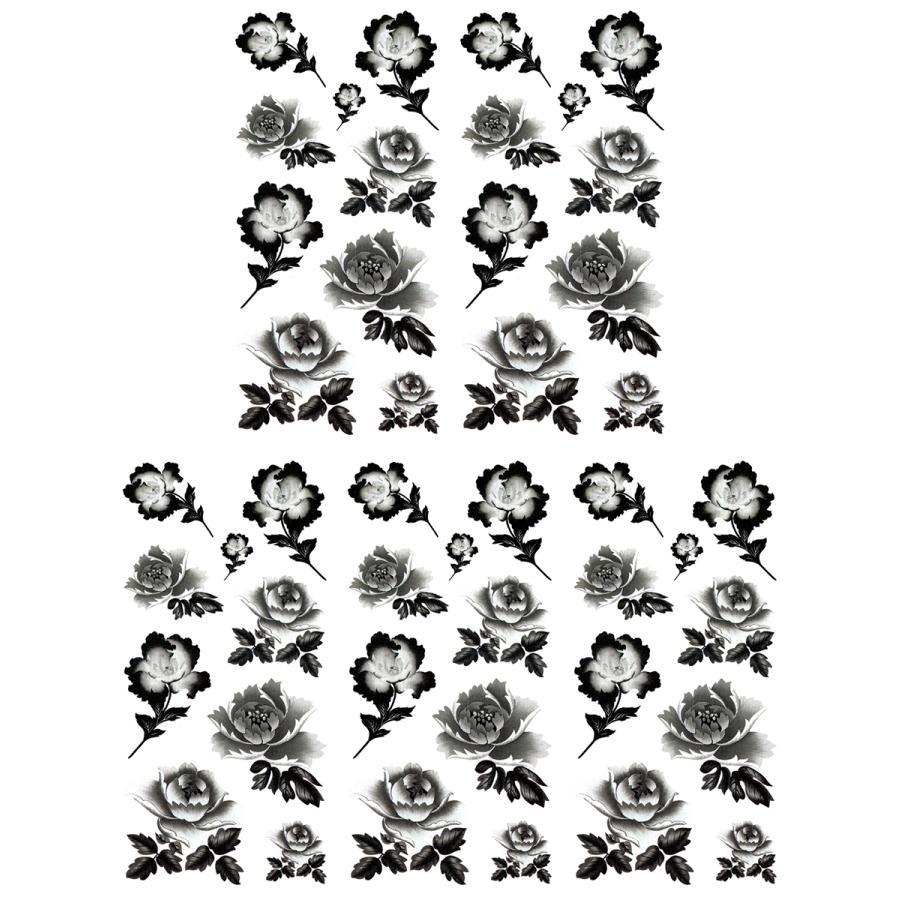 The Fantasy ファンタジー タトゥーシール 薔薇 白黒 男女兼用 3歳以上 5枚入り Ymx054 5 Ymx054 5 The Fantasy 通販 Yahoo ショッピング