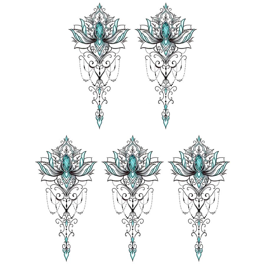 5枚セット タトゥーシール ダイヤ 蓮 Ymx512レギュラー Ymx512 5 The Fantasy 通販 Yahoo ショッピング