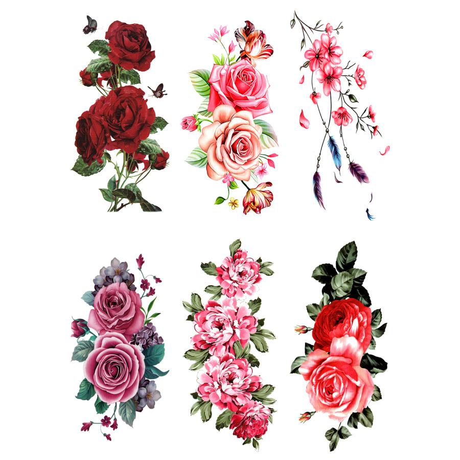 薔薇 タトゥー デザイン画