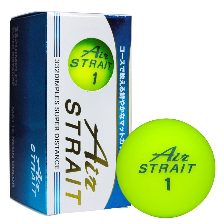 LEZAX(レザックス) ゴルフボール Air STRAIT マットカラーボール 6個入り イエロー ASBA-7759 n5ksbvb LEZAX(レザックス) ゴルフボール Air STRAIT マットカラーボール