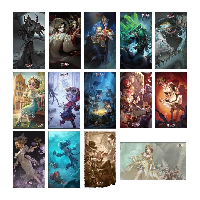Identityv 第五人格公式グッズポストカードシリーズ Fantasy Village 通販 Yahoo ショッピング