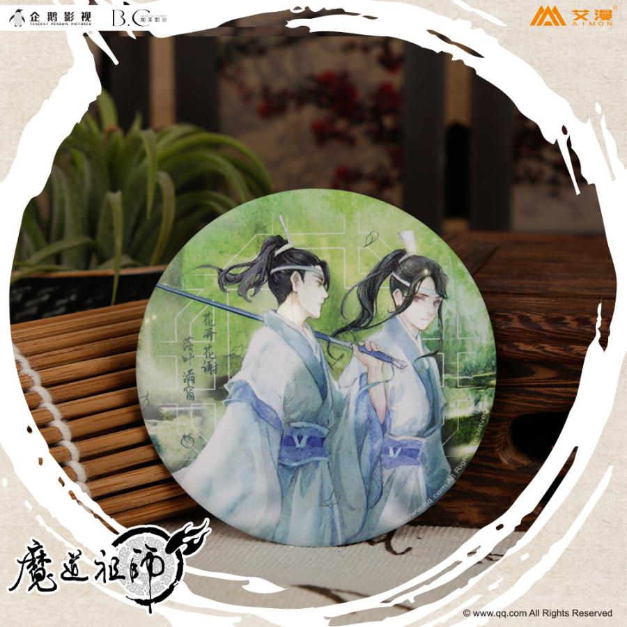 魔道祖師アニメ 公式グッズ イラスト缶バッジ Fantasy Village 通販 Yahoo ショッピング