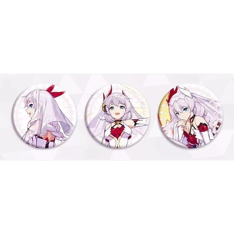 崩壊3rd 公式 グッズ カレン 頌歌 缶バッジセット3枚入り Fantasy Village 通販 Yahoo ショッピング