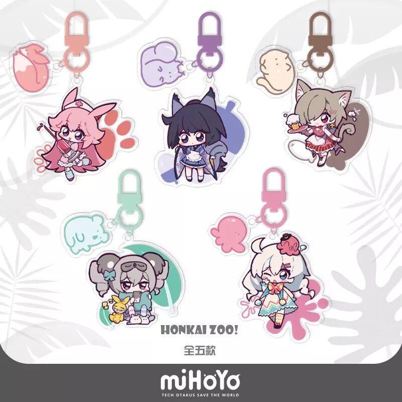 崩壊3rd 公式 グッズ Honkai Zooシリーズ ミニキャラキーホルダー Fantasy Village 通販 Yahoo ショッピング
