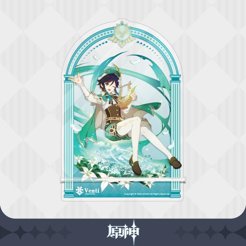 原神 公式グッズ 風色の詩人シリーズ スマホアクリルスタンド Genshin Fantasy Village 通販 Yahoo ショッピング