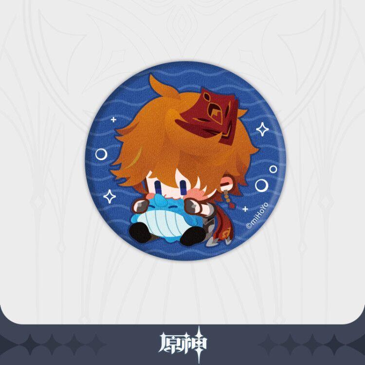 原神 公式グッズ 呑天の鯨シリーズ ちびキャラふわふわバッジ Genshin 8月仮予約 Fantasy Village 通販 Yahoo ショッピング