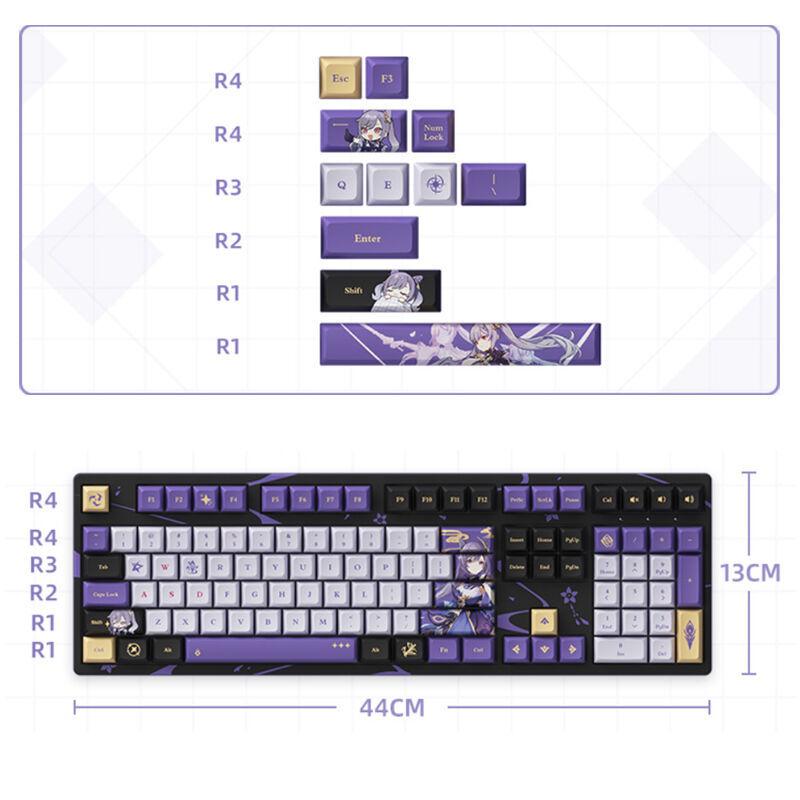 原神 公式グッズ 刻晴 疾雷快雨キーボード Genshin : fantasy 原神 公式グッズ 刻晴 疾雷快雨キーボード Genshin : fantasy
