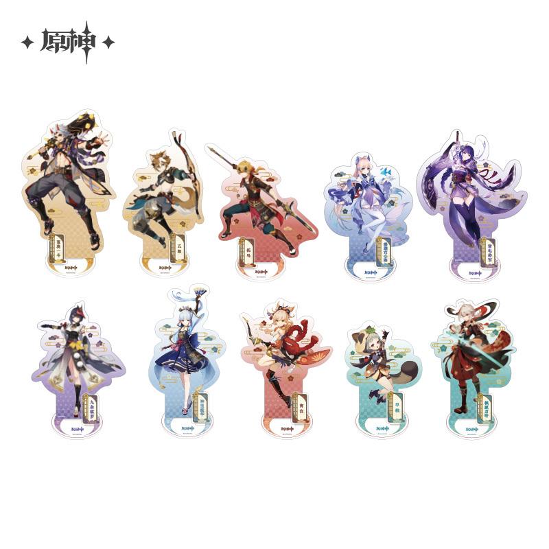 原神 公式グッズ 稲妻城シリーズ キャラクターアクリルスタンド Genshin Fantasy Village 通販 Yahoo ショッピング