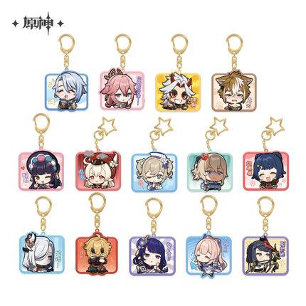 原神　ちびキャラ アクリルキーホルダー Genshin :20210076612:fantasy village - 通販 - Yahoo!ショッピング