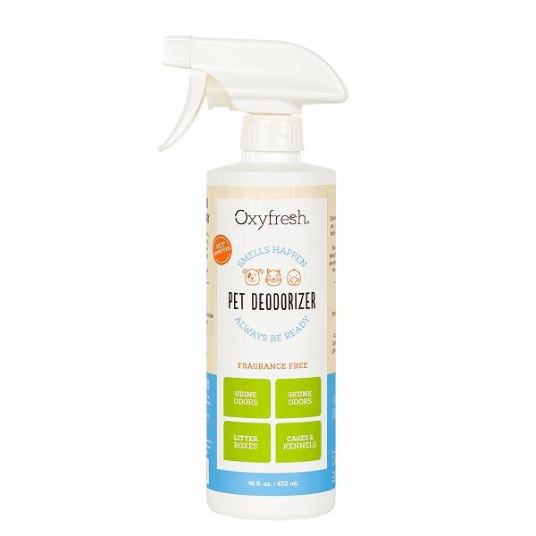 ペットデオドライザー(消臭剤) 473ml ペット 犬 猫 Oxyfresh オキシフレッシュ | FANTASY WORLD