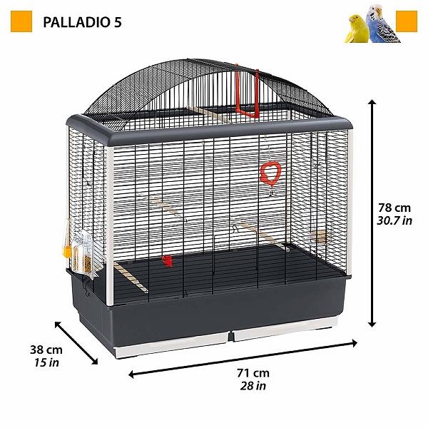 ferplast 鳥かご 鳥 小鳥 用 パラディオ 5 Palladio 鳥籠 ゲージ
