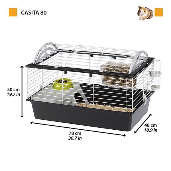 ferplast（ファープラスト） うさぎ ケージ モルモット キャシタ 80