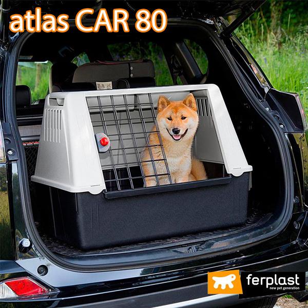 人気が高い イタリアferplast社製 アトラスカー 80 Atlas 80 車載用 クレート 犬 ゲージ ドライブ 宅送 Www Kitchenlove Com Mx
