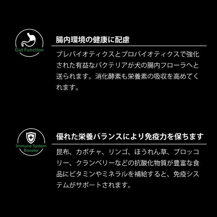 賞味期限26/11/30ドックフード ドライ エッセンス ラム＆サーモン＆グリーントライプ 200g ニュートライプ 全年齢用 総合栄養食 犬 | NUTRIPE | 04