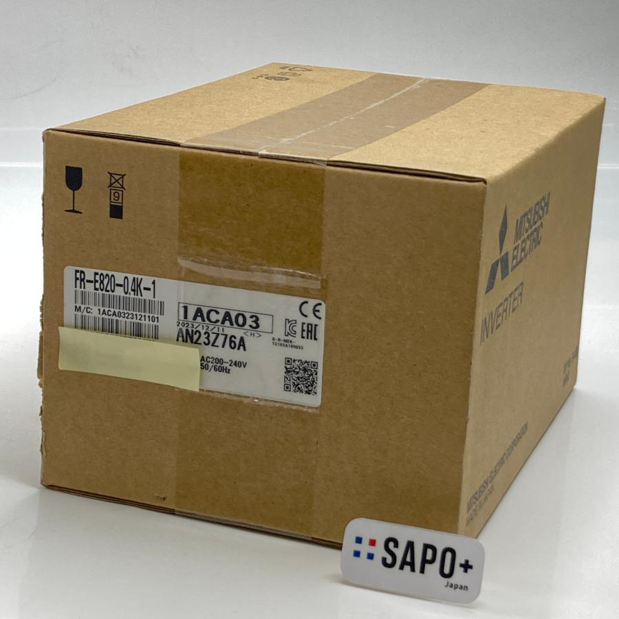 FR-E820-0.4K-1 2023年製 FREQROL-E800 インバータ 三菱電機 インバーター (10114) : FAPサポタス ...