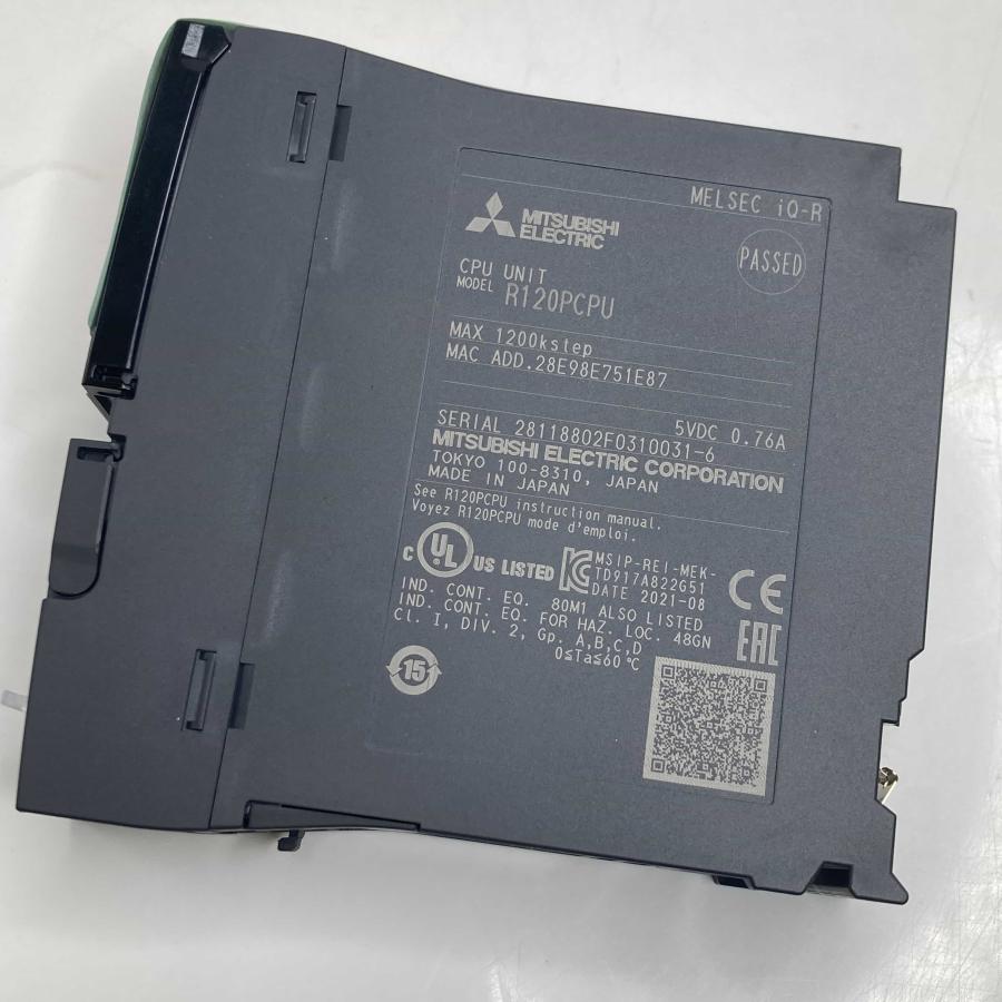 R120PCPU 2021年製 MELSEC iQ-Rシリーズ プロセスCPU 箱なし・内袋なし 三菱電機 PLC (10312) : FAP ...
