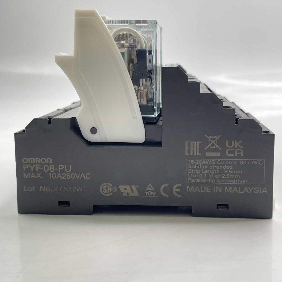 PYF-08-PU 3個セット リレー付き プッシュインPlus端子台ソケット オムロン リレー (10548) : FAPサポタス - 通販 ...