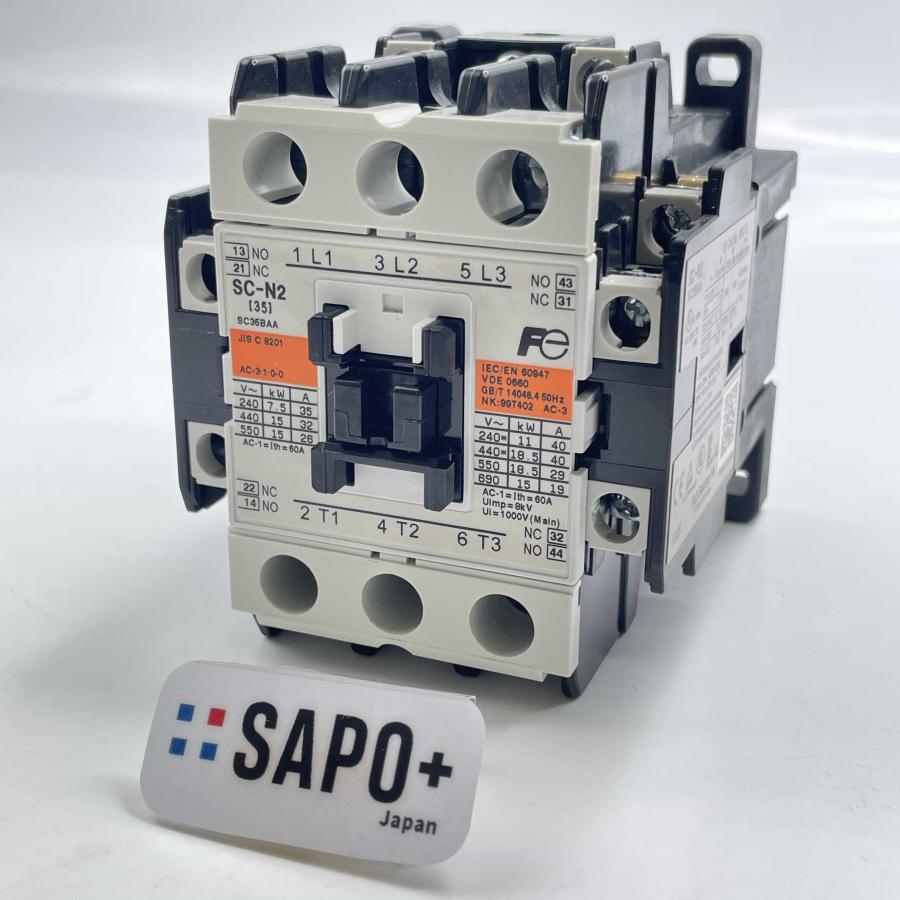 SC-N2 SC35BAA 電磁接触器 富士電機 漏電遮断器 (10575) : FAPサポタス - 通販 - Yahoo!ショッピング