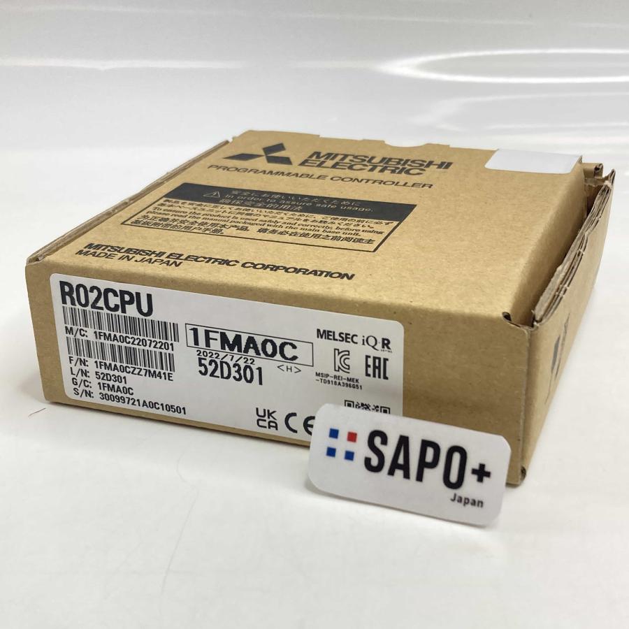 R02CPU 2022年製 CPUユニット 三菱電機 PLC (11028) : FAPサポタス - 通販 - Yahoo!ショッピング