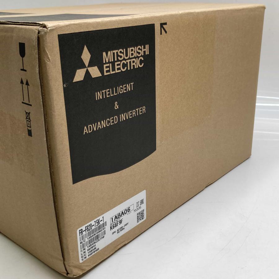 三菱インバーターFR-F820-7.5K-1(新品未開封品) DCリアクトル付 三菱インバーターFR-F820-7.5K-1(新品未開封品) DCリアクトル付