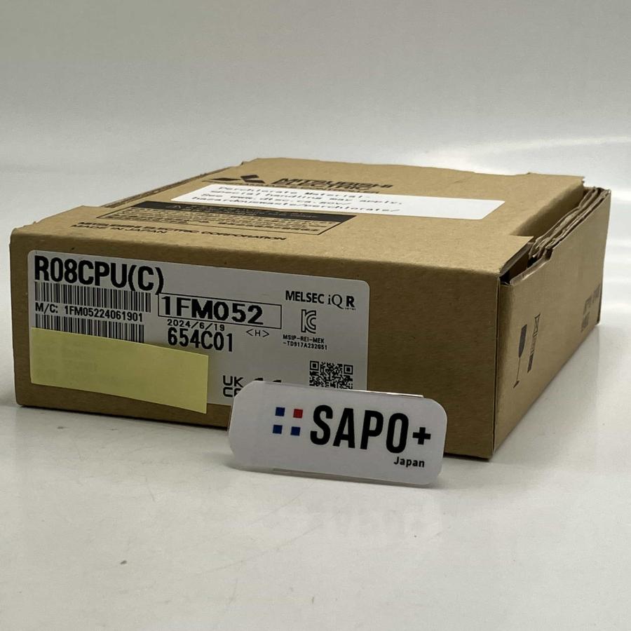 R08CPU(C) 2024年製 MELSEC iQ-Rシリーズ CPUユニット 三菱電機 PLC (11311) : FAPサポタス ...