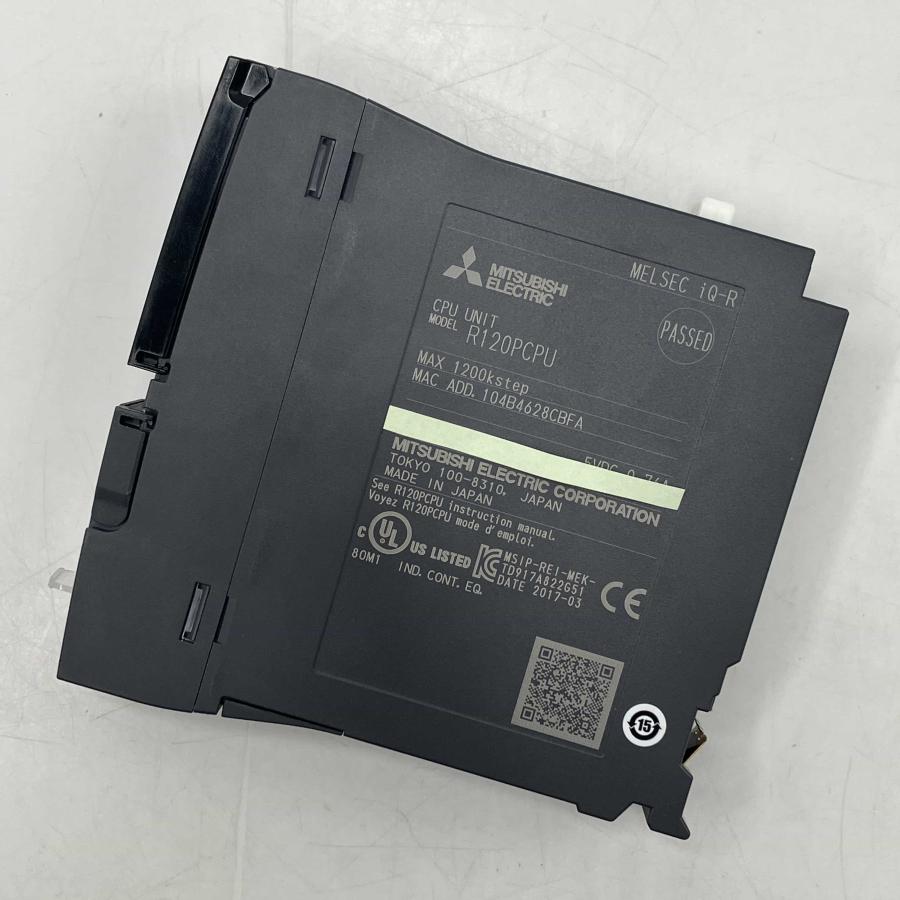 R120PCPU 2017年製 MELSEC iQ-Rシリーズ CPUユニット 三菱電機 PLC