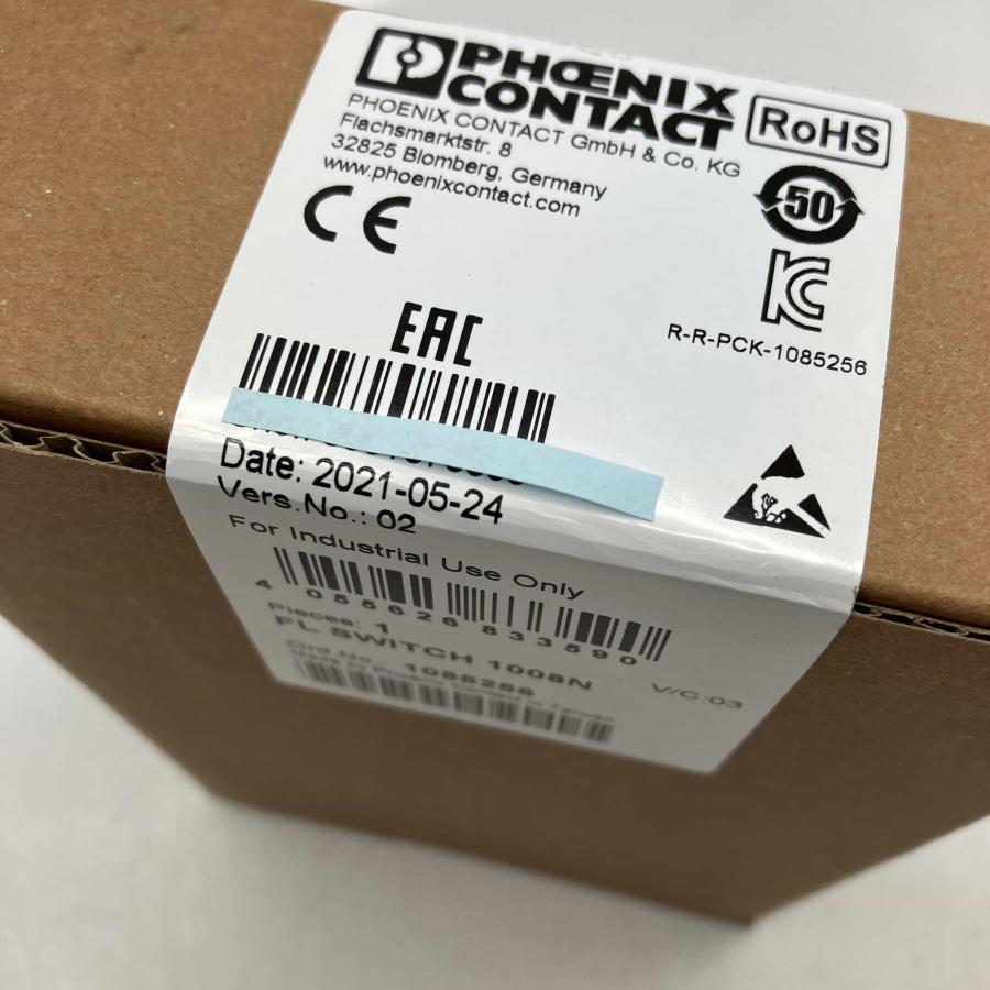 FL SWITCH 1008N 2021年製 アンマネージドスイッチ phoenix contact