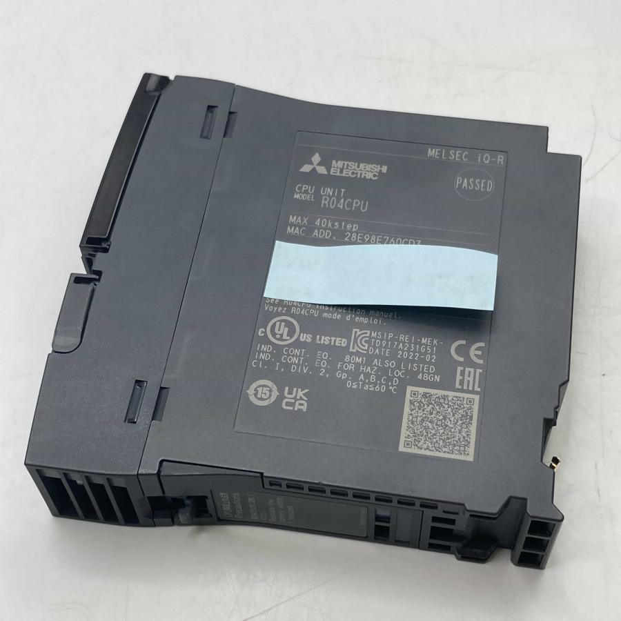 R04CPU 2022年製 MELSEC iQ-Rシリーズ CPU 三菱電機 PLC (11756) : FAP
