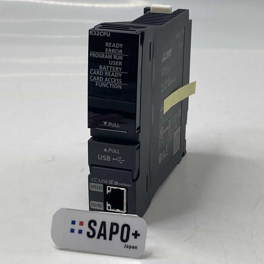R32CPU 2023年製 美品/取付のみ シーケンサ MELSEC iQ-Rシリーズ CPUユニット 三菱電機 PLC (11768 ...