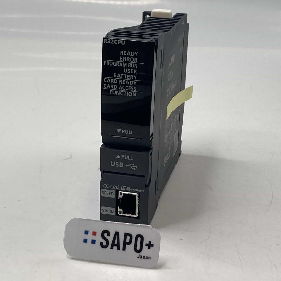 R32CPU 2023年製 美品/取付のみ シーケンサ MELSEC iQ-Rシリーズ CPUユニット 三菱電機 PLC (11783 ...