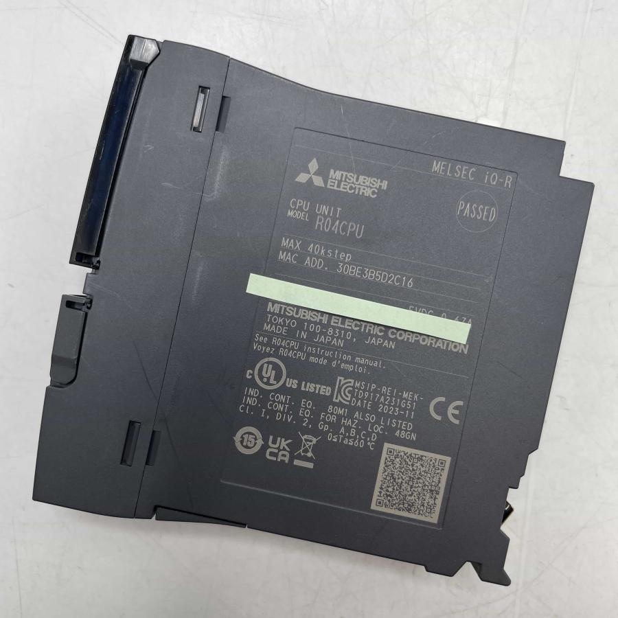 R04CPU 2023年製 CPUユニット 三菱電機 PLC (12244) : FAPサポタス - 通販 - Yahoo!ショッピング