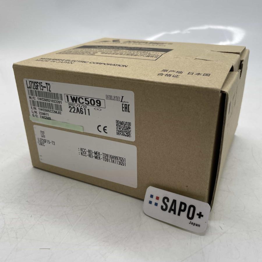 LJ72GF15-T2 2021年製 シール跡有 CC-Link IEフィールドネットワークユニット 三菱電機 PLC (12331 ...