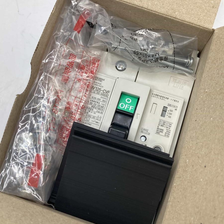 NV125-CVF 3P 75A 100-440V 1.2.500MA 2022年製 漏電遮断器 三菱電機 (13882) : FAPサポタス ...