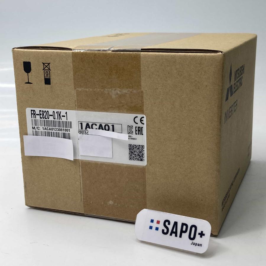 【新品未開封】三菱電機FR-E820-21K-1 インバータ 新品未開封 三菱電機 FR-E820-0.1K-1 インバータ 2台 【公式通販】