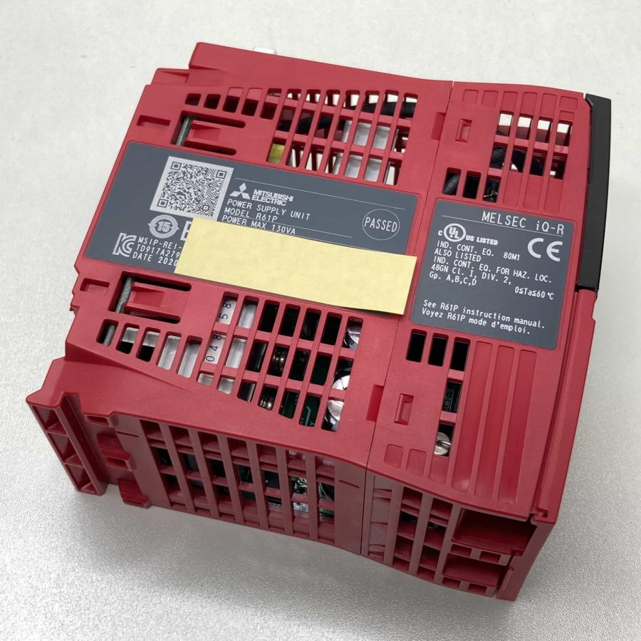 R61P 2020年製 MELSEC iQ-Rシリーズ 電源ユニット 三菱電機 PLC (15458