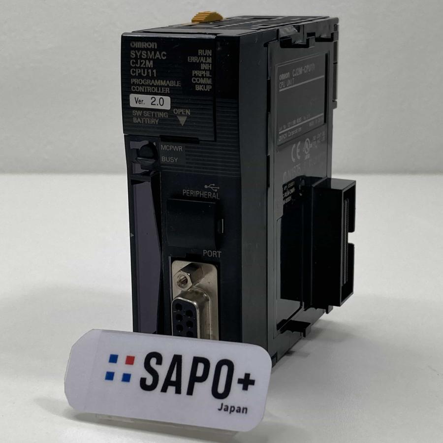 CJ2M-CPU11 ver.2.0 カバー無 プログラマブルコントローラ（PLC） CPUユニット オムロン PLC (15733 ...