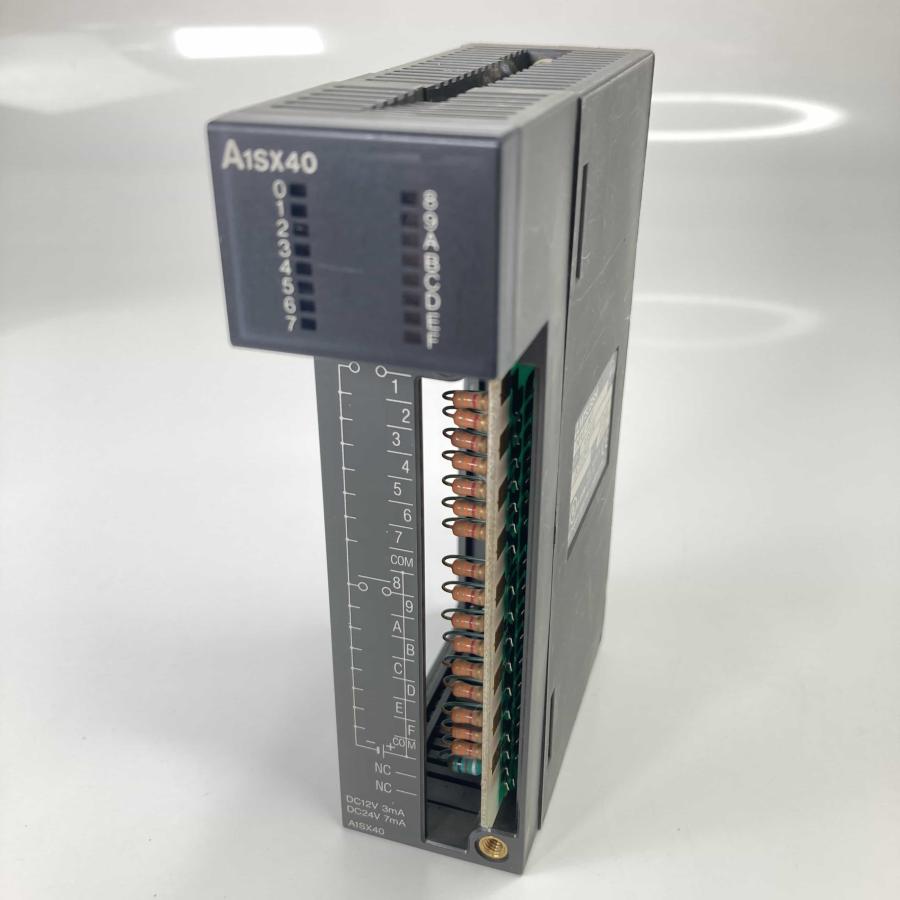 A1SX40(端子台なし) MELSEC-A DC入力ユニット（プラスコモンタイプ