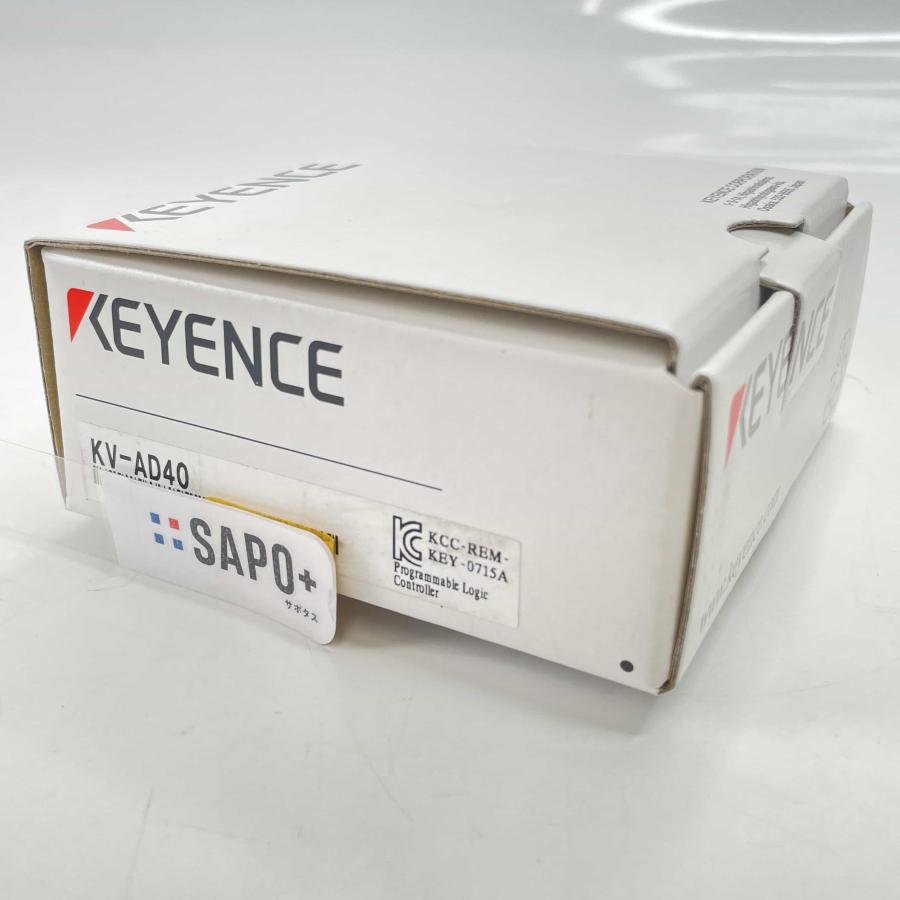 中古 KEYENCE A/D変換ユニット アナログ入力4ch KV-AD40