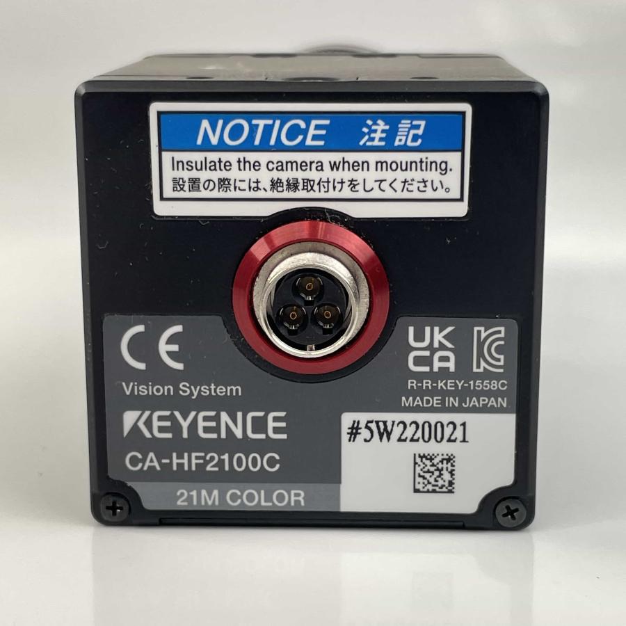 KEYENCE CA-H2100M 【16倍速】2100万画素　ケーブル付き KEYENCE CA-H2100C/CA-H2100M 16倍速カメラ - 2100万画素、IP64準拠