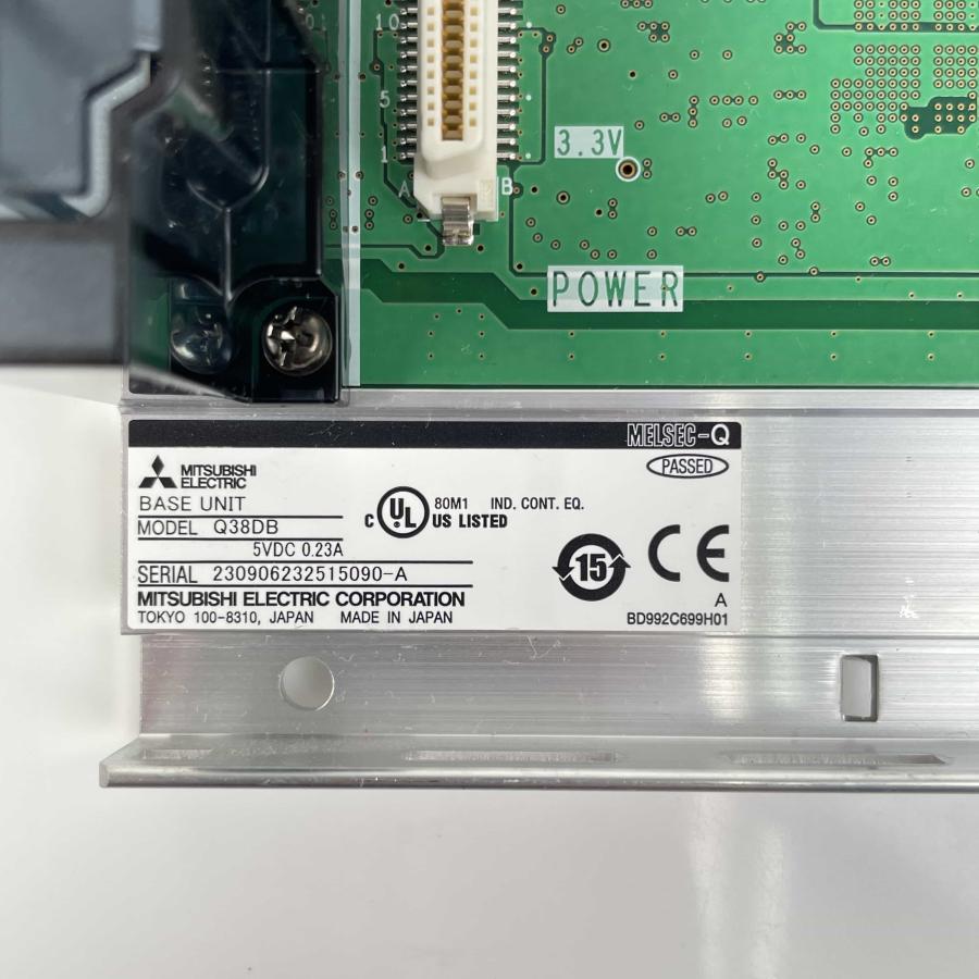 Q38DB 2021年製 MELSEC-Qシリーズ 基本ベースユニット（マルチCPU間高速タイプ） 三菱電機 PLC (8639) : FAP ...