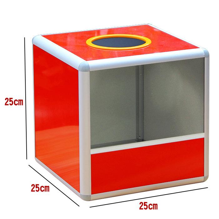 抽選箱 25cm 1面半分クリア 景品 くじ くじ引き イベント クジ お祭り