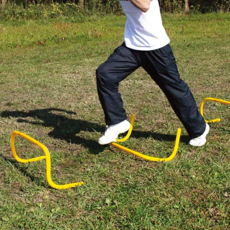 倒れても起き上がる! リターンハードル ミニハードル 5台 20cm 自立