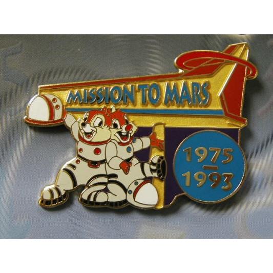 チップ&デール Mission to Mars イベント ピンズ ディズニー チップと
