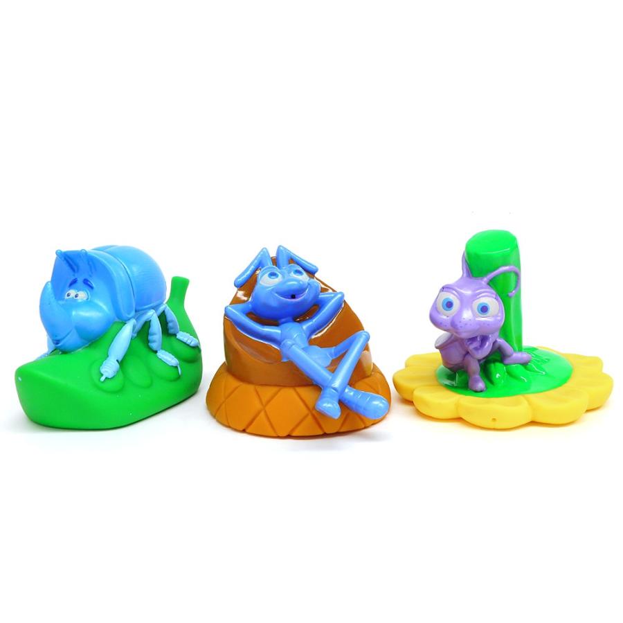 希少　WDCC ディズニー バグズライフ フィギュア 3体セット バグズライフ スクイーズ フィギュア 3点セット ディズニー/ピクサー