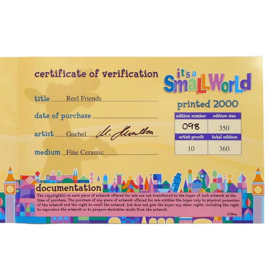 ゴーベル ミッキーマウスとプルート陶器フィギュアリン ディズニアナ