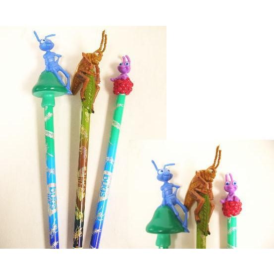 バグズライフ フィギュア付き鉛筆 3点セット ディズニー : FAR-OUT