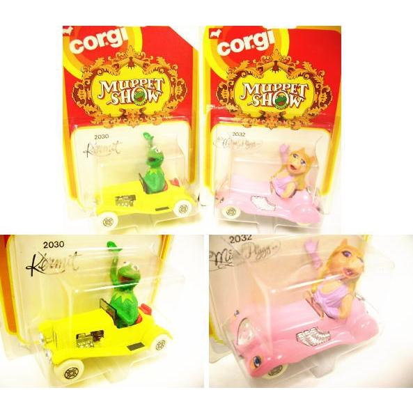 マペッツ カーミット&ピギー メタルダイキャスト ヴィンテージミニカー 