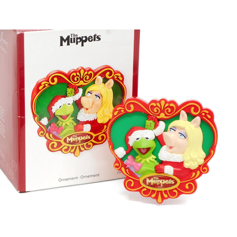 マペッツ カーミット&ミスピギー クリスマスオーナメント カールトン