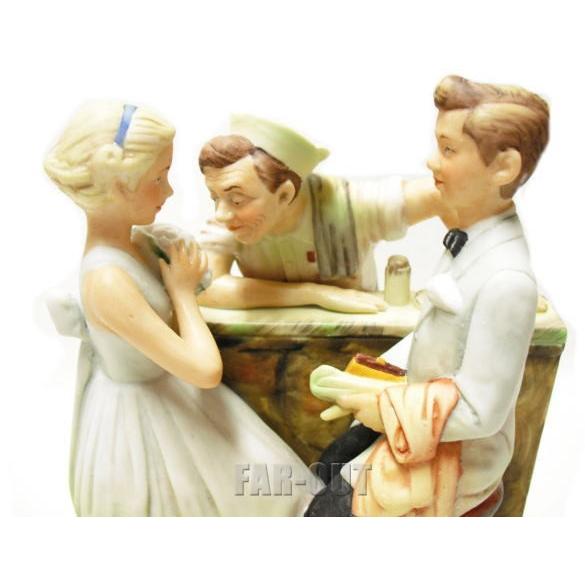 After The Prom プロムパーティー フィギュアリン 1980年 GORHAM 【笥】